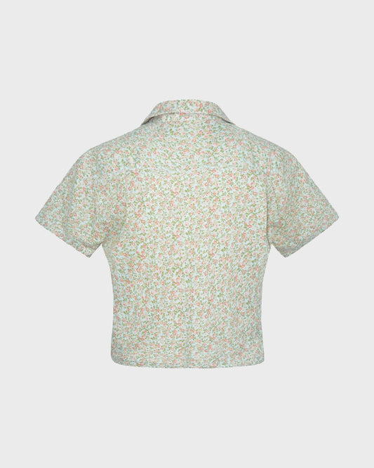 Upcycled Flower Shirt