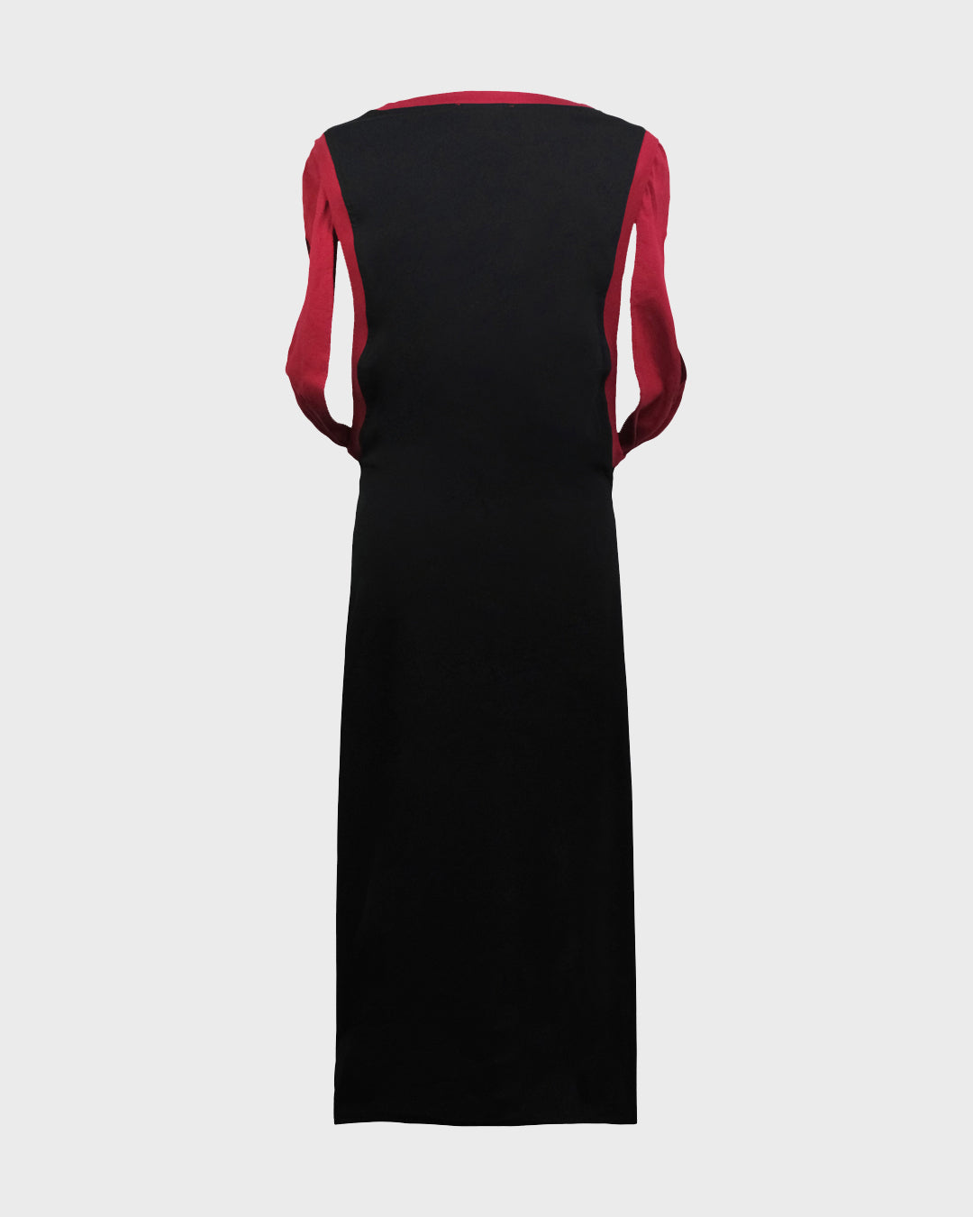 Swan Black Dress Upcycled