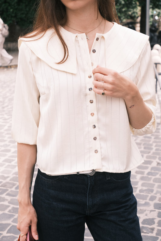 Wendy Blouse Cream