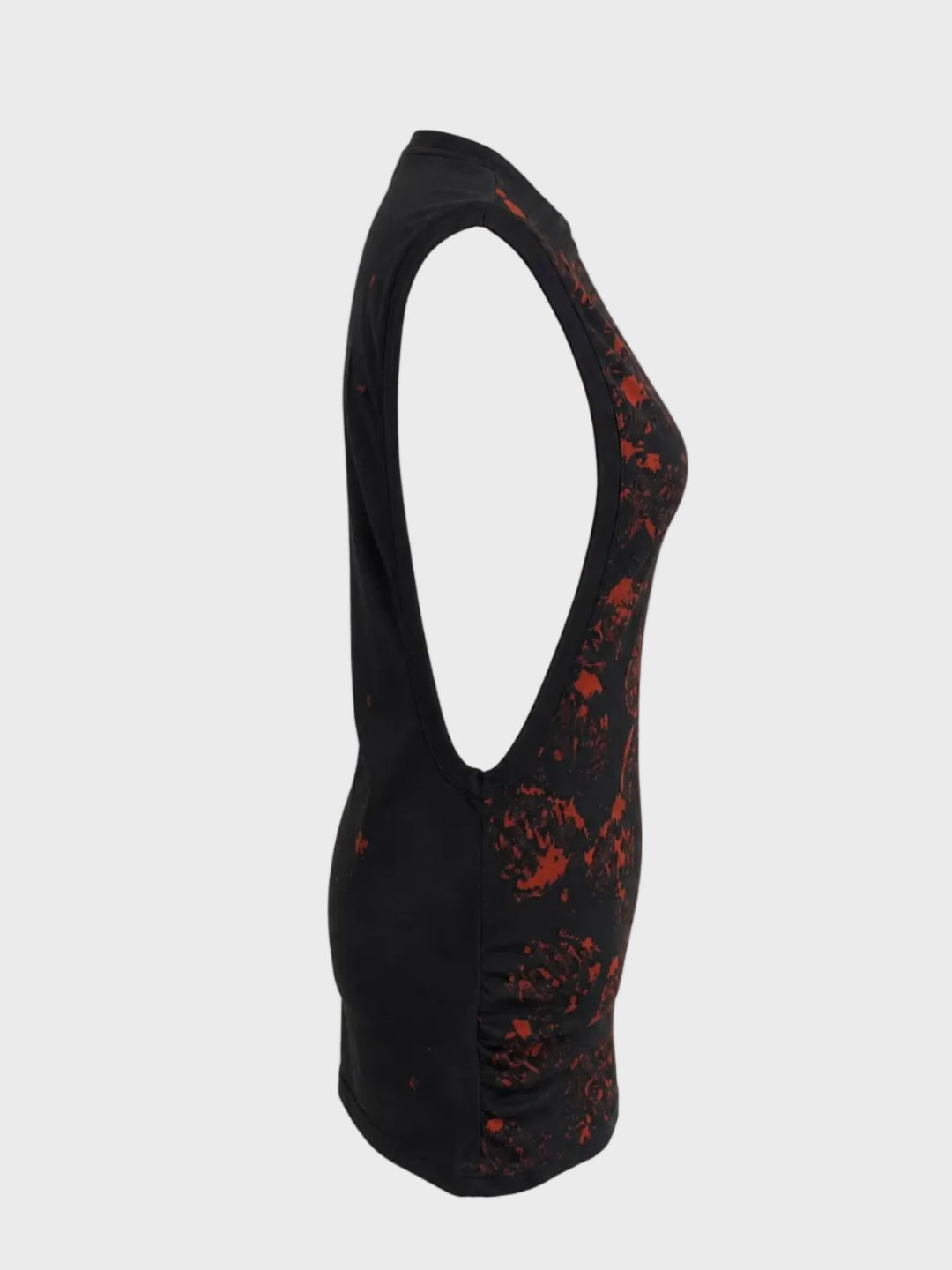 Black Mini Dress Upcycled