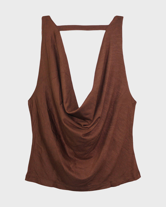 Vestige Top Brown