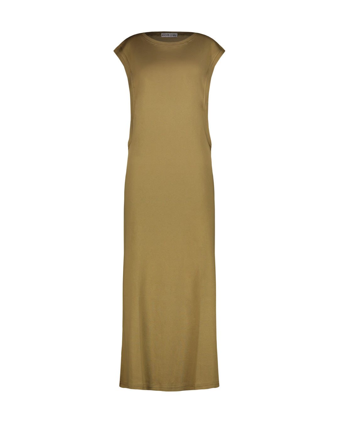 Swan Dress Mustard