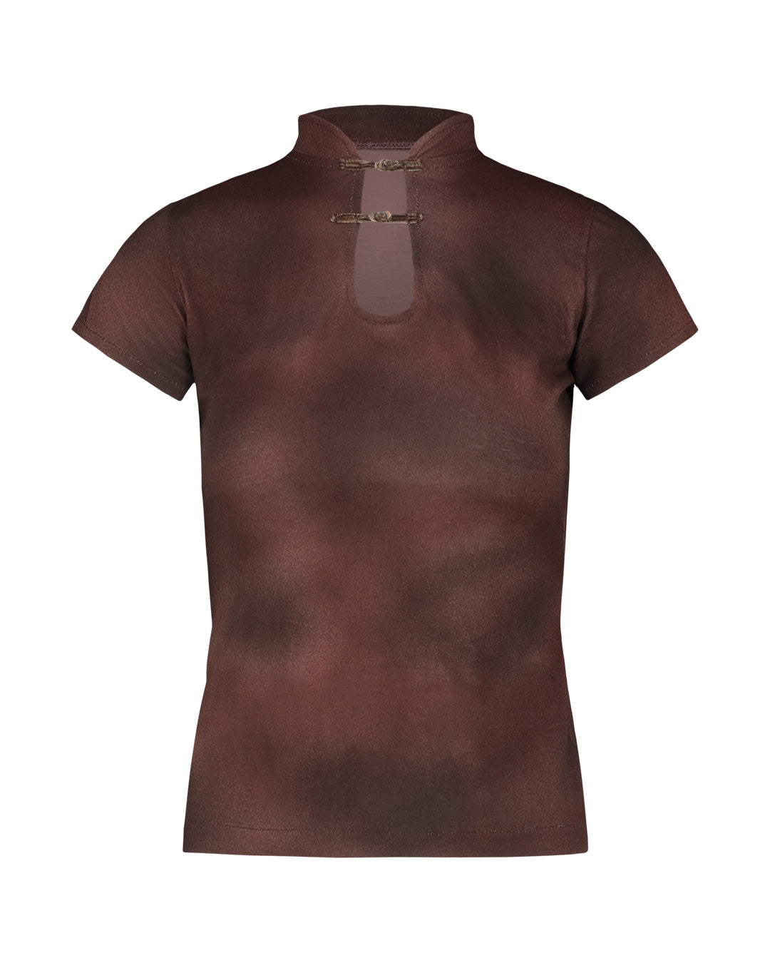 Nina T-shirt Chocolate One Piece