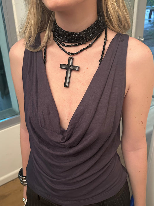Vestige Top Grey