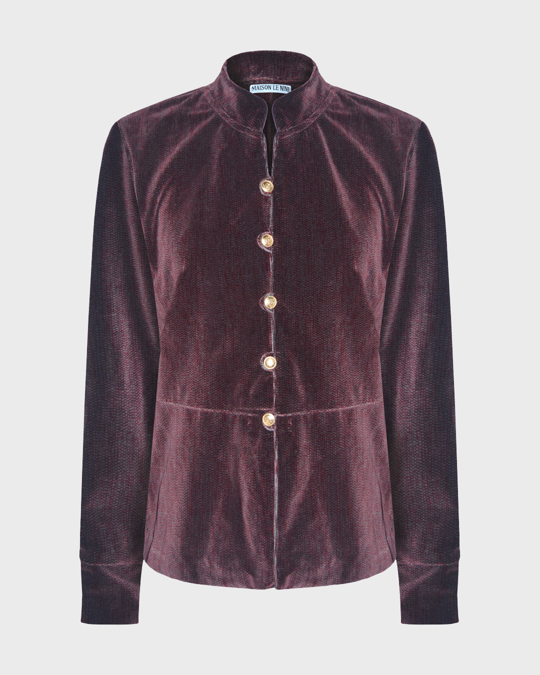 Buttons Jacket Bordeaux