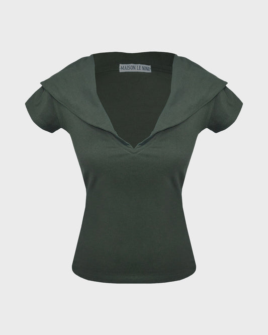 Hoodie T-shirt Green