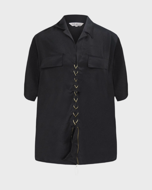 Upcycled Black Shirt