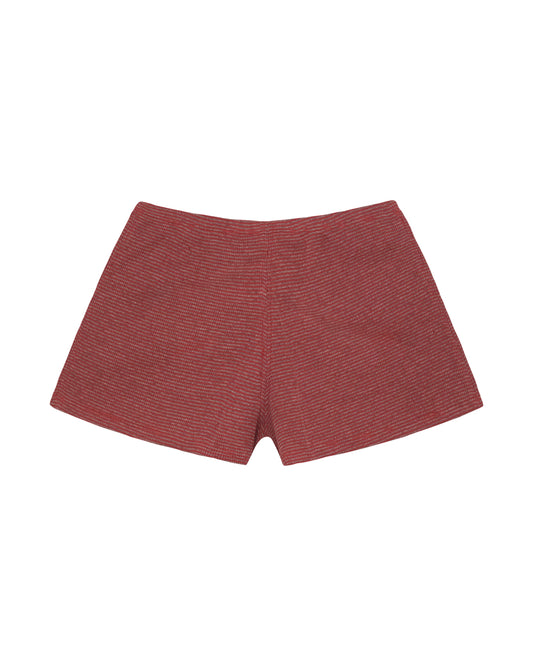 Shorts Red&Grey Stripes