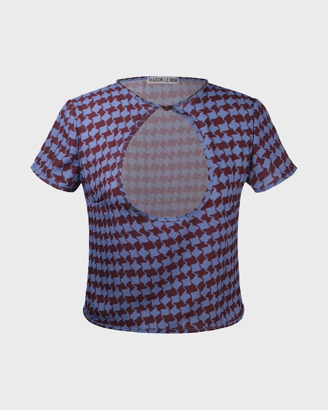 Miel Blouse Blue&Bordeaux