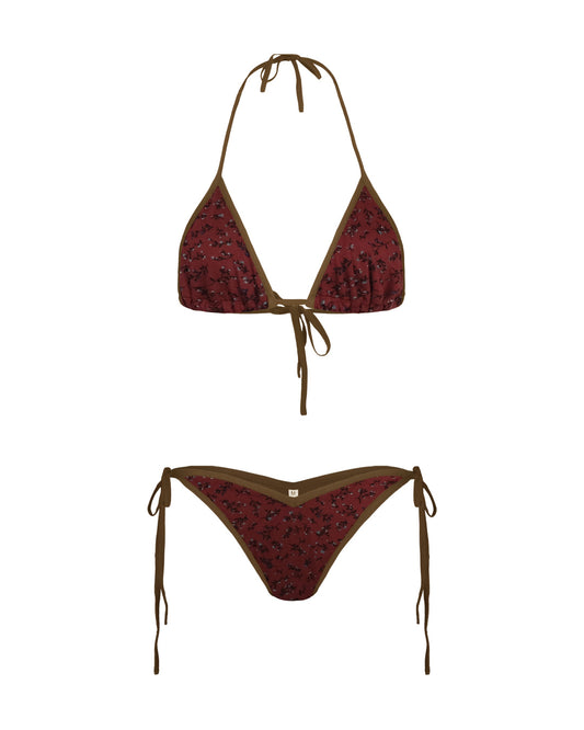 Nina Red Spring/Beige