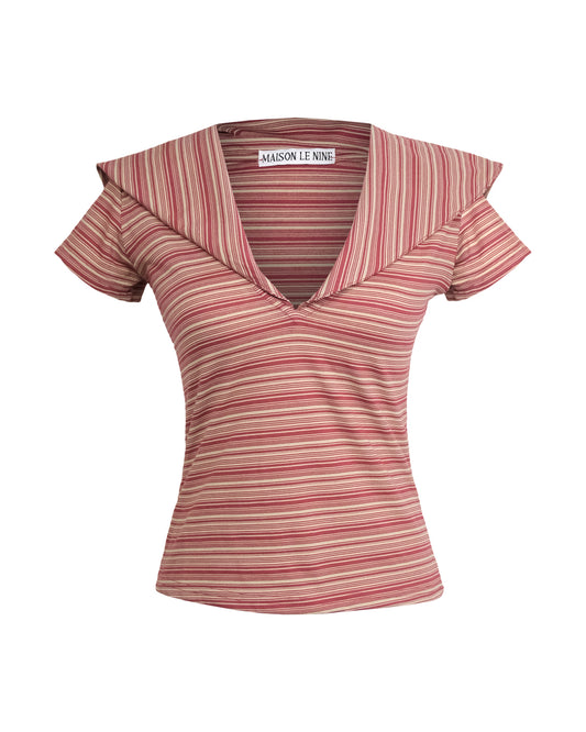 Hoodie Striped T-shirt
