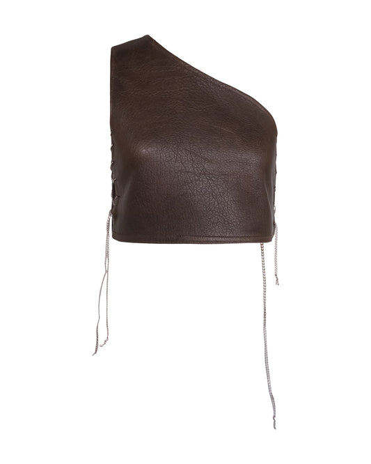 Jungle Top White&Brown