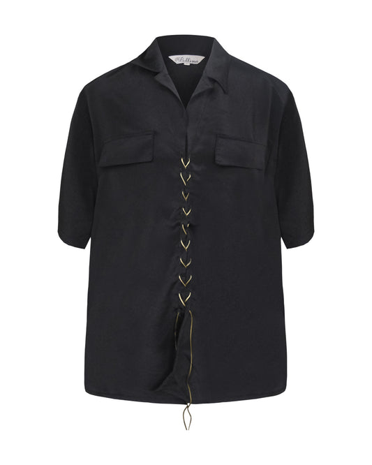 Upcycled Black Shirt