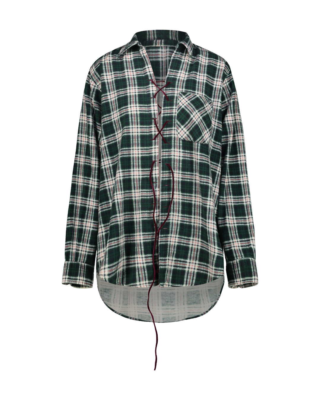 Camicia a quadri riciclata (1)