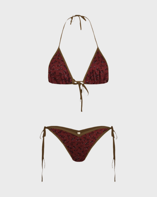 Nina Red Spring/Beige