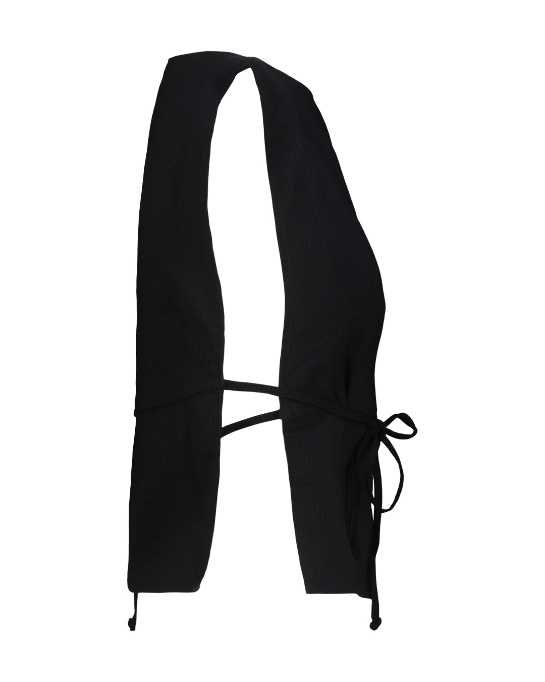 Top Pervia Gessato Nero