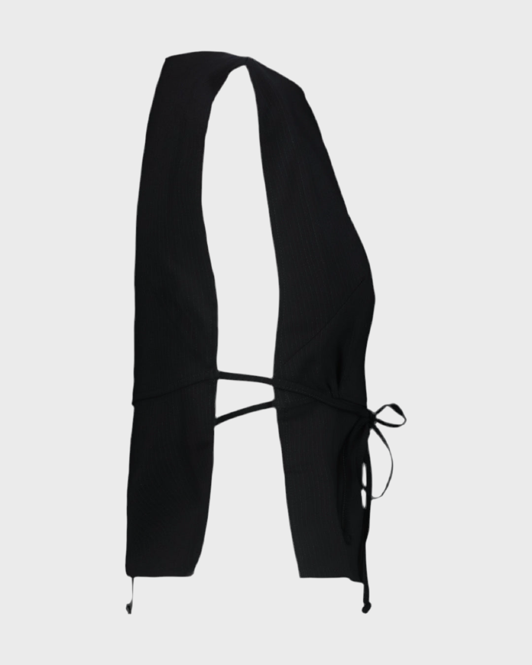 Top Pervia Gessato Nero