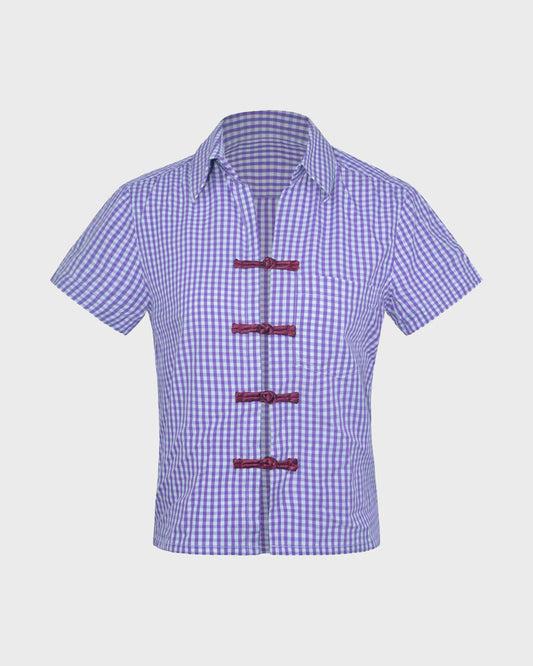 Upcycled Purple Shirt