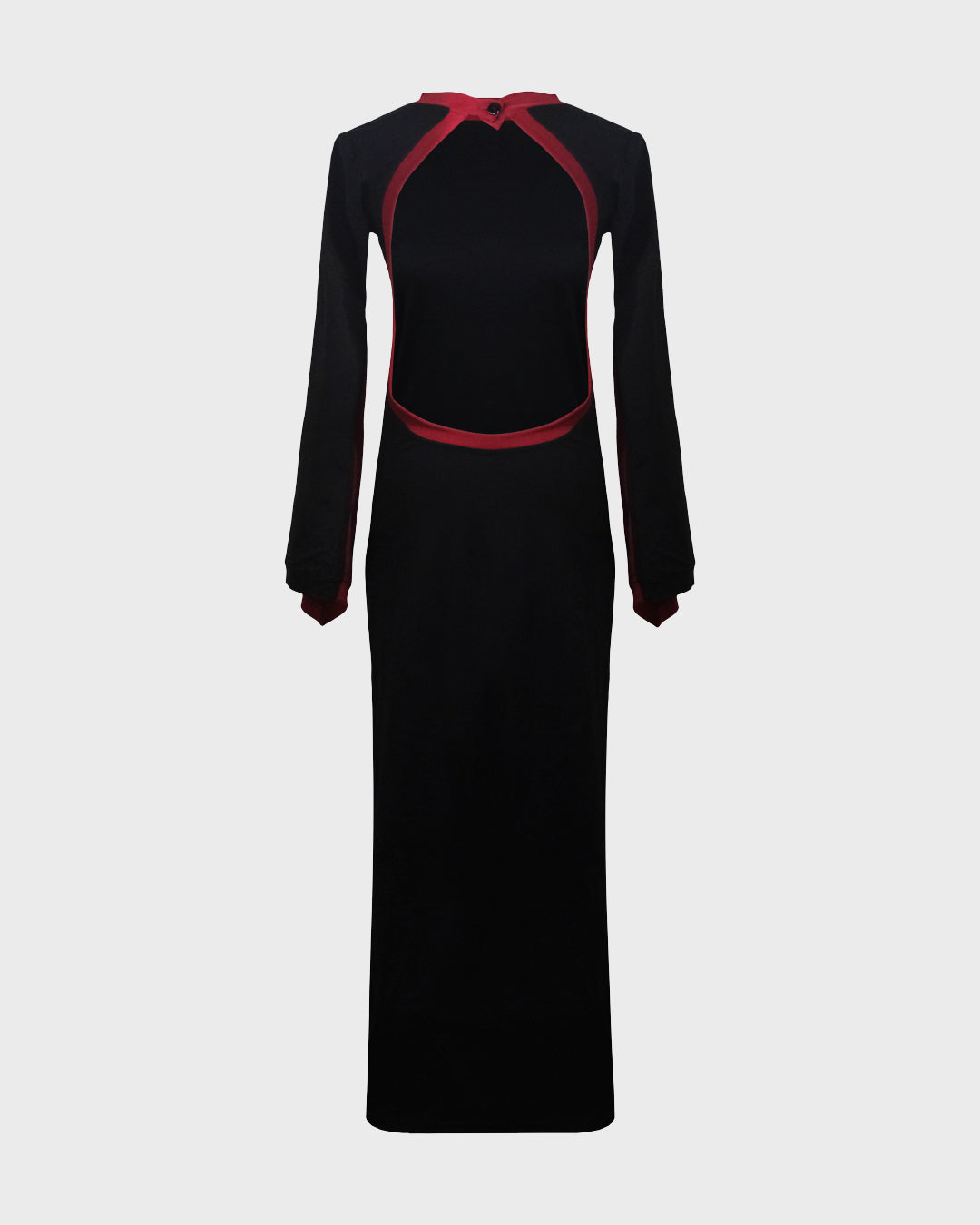 Luna Black Dress Upcycled