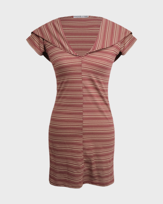 Hoodie Striped Mini