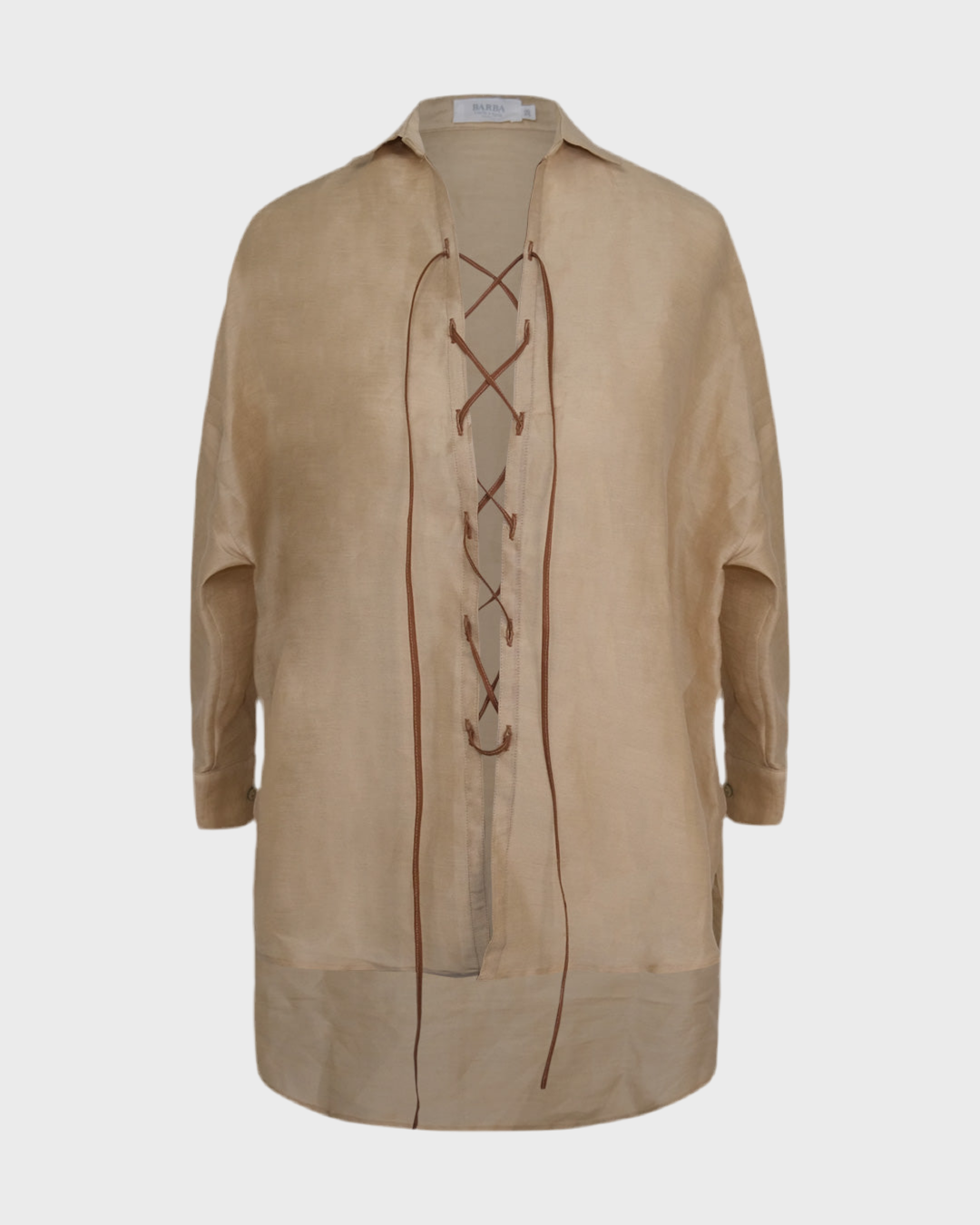Upcycled Beige Shirt