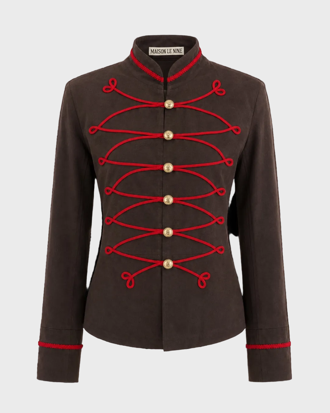 Napo Jacket Brown and Red