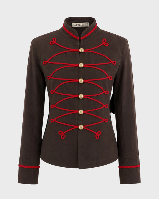 Napo Jacket Brown and Red