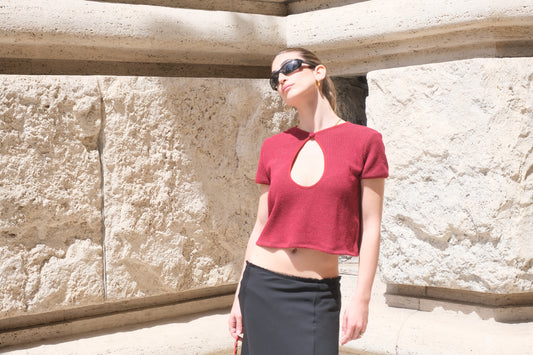 Miel Blouse Red