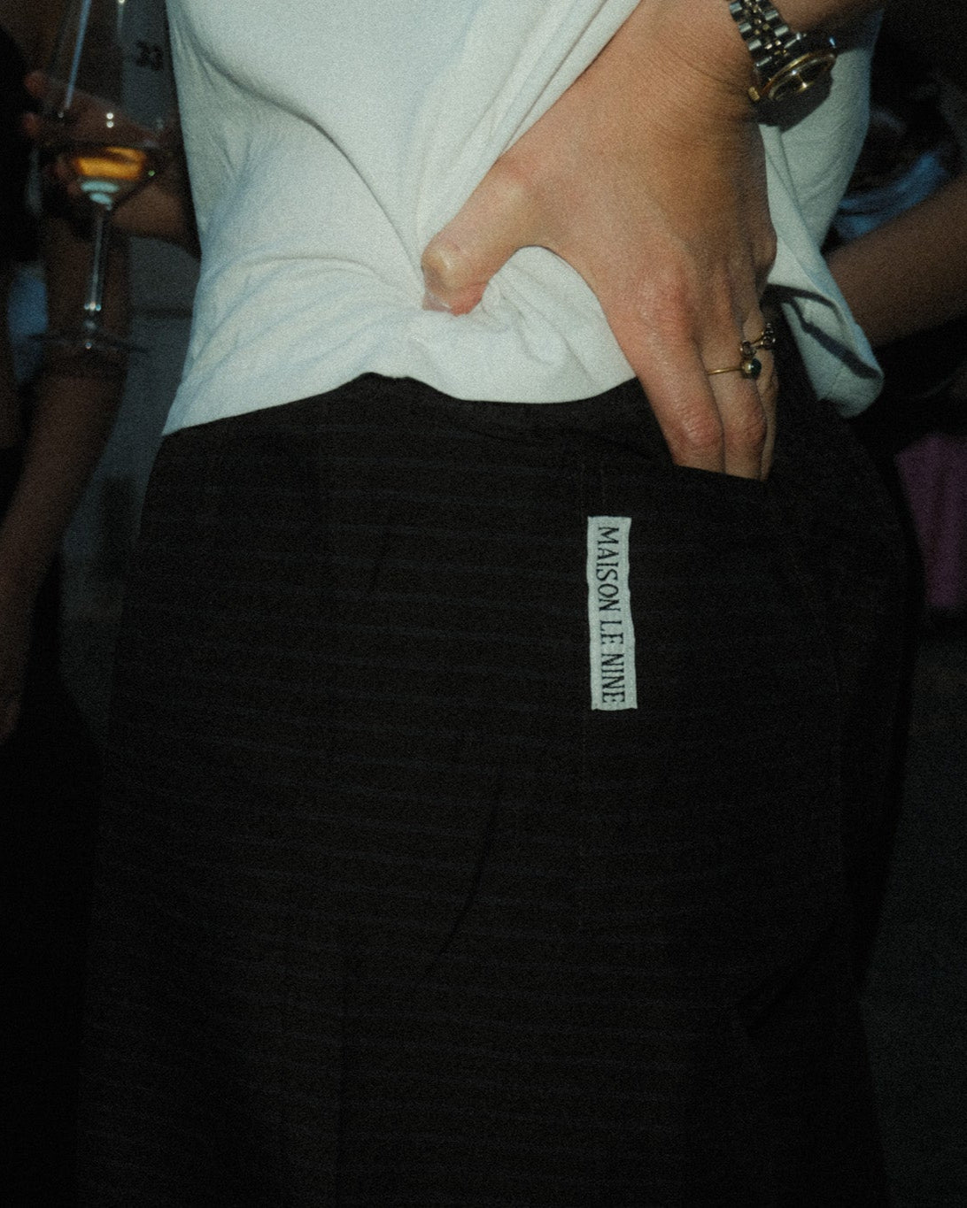 Panta Manny Blu e Marrone