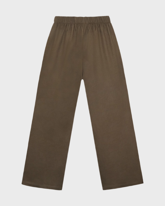 Panta Manny Marrone Chiaro