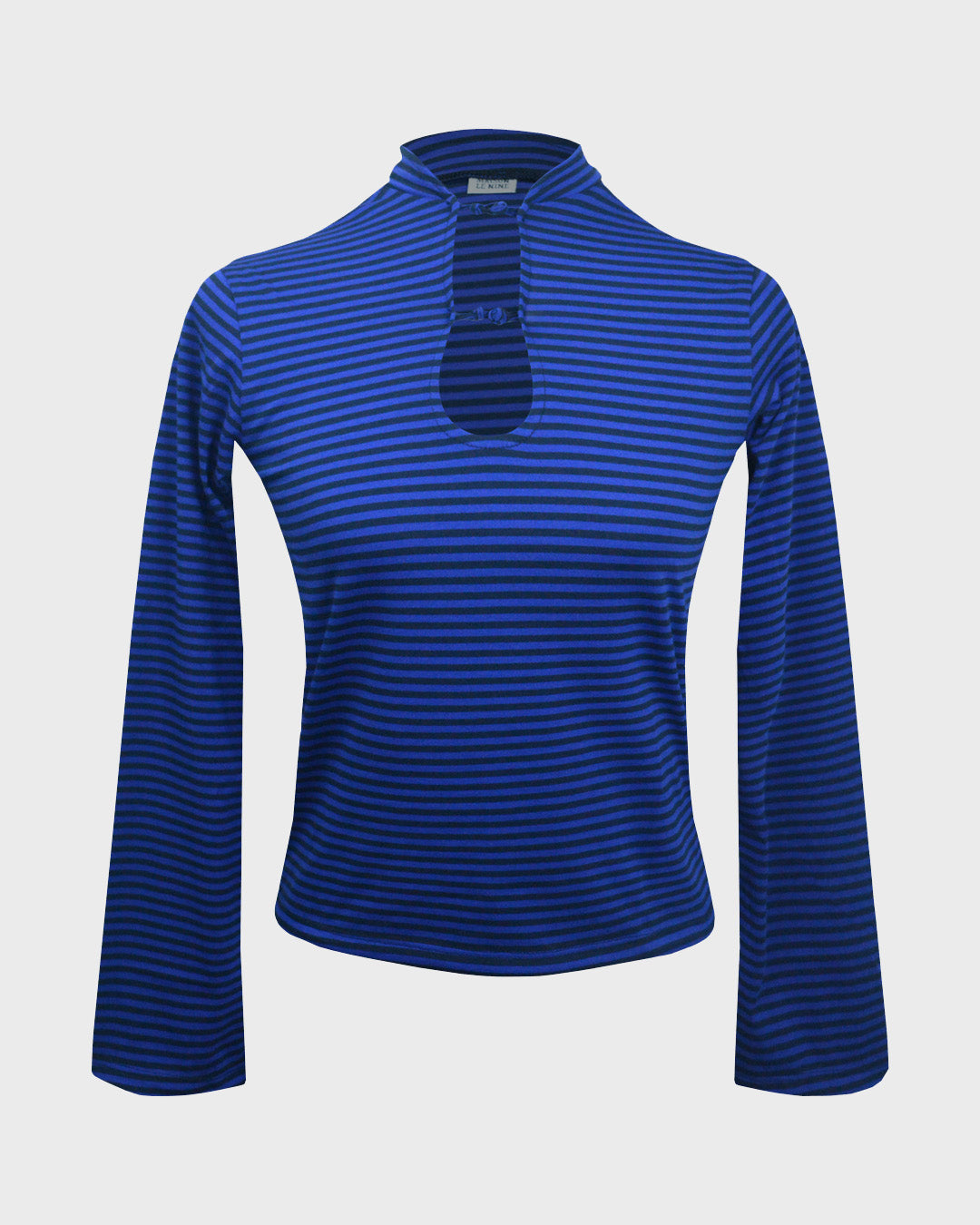 Nina Long Sleeve T-Shirt Indaco