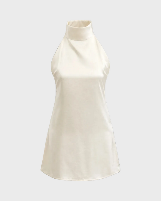 Petal Dress Mini Cream