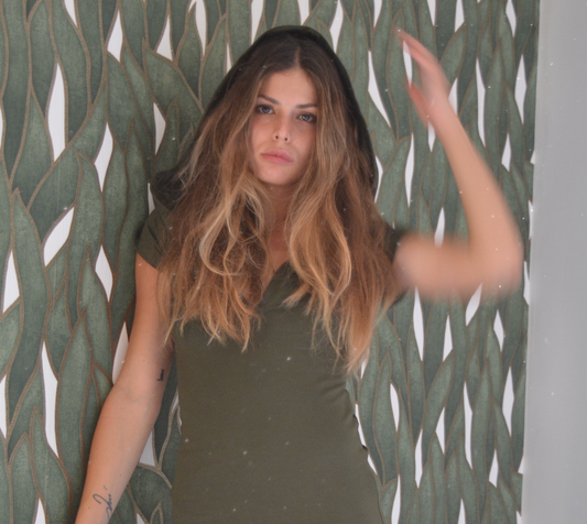 Hoodie T-shirt Green