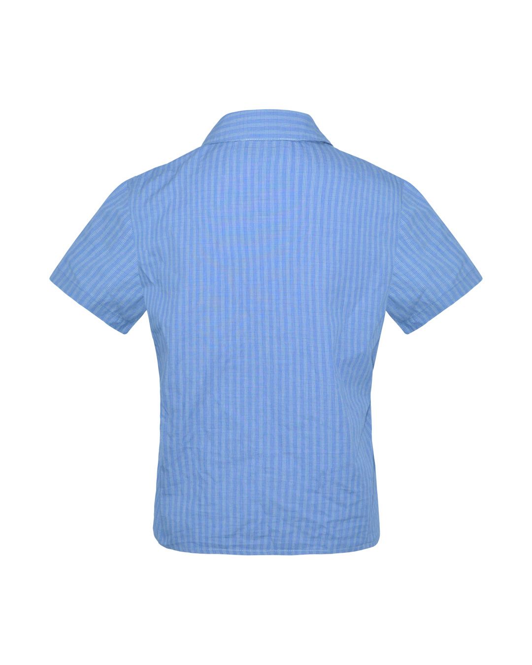 Upcycled Blue Stripes Shirt