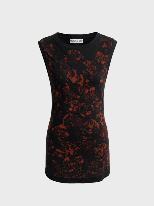 Black Mini Dress Upcycled