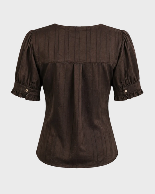 Brigitte Blouse Brown