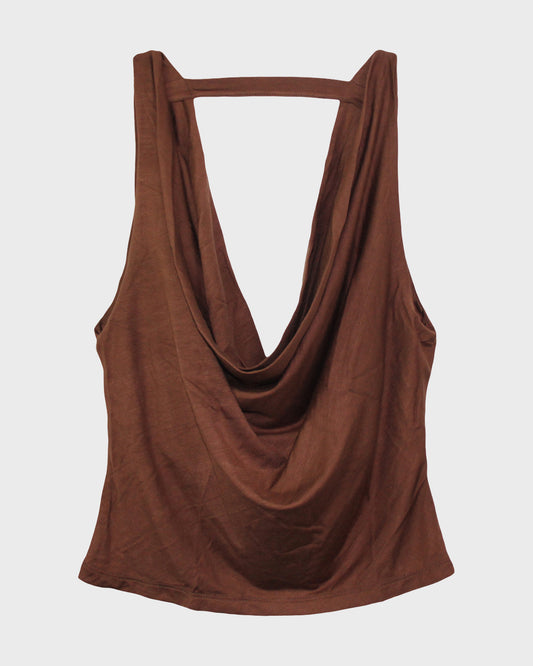 Vestige Top Brown