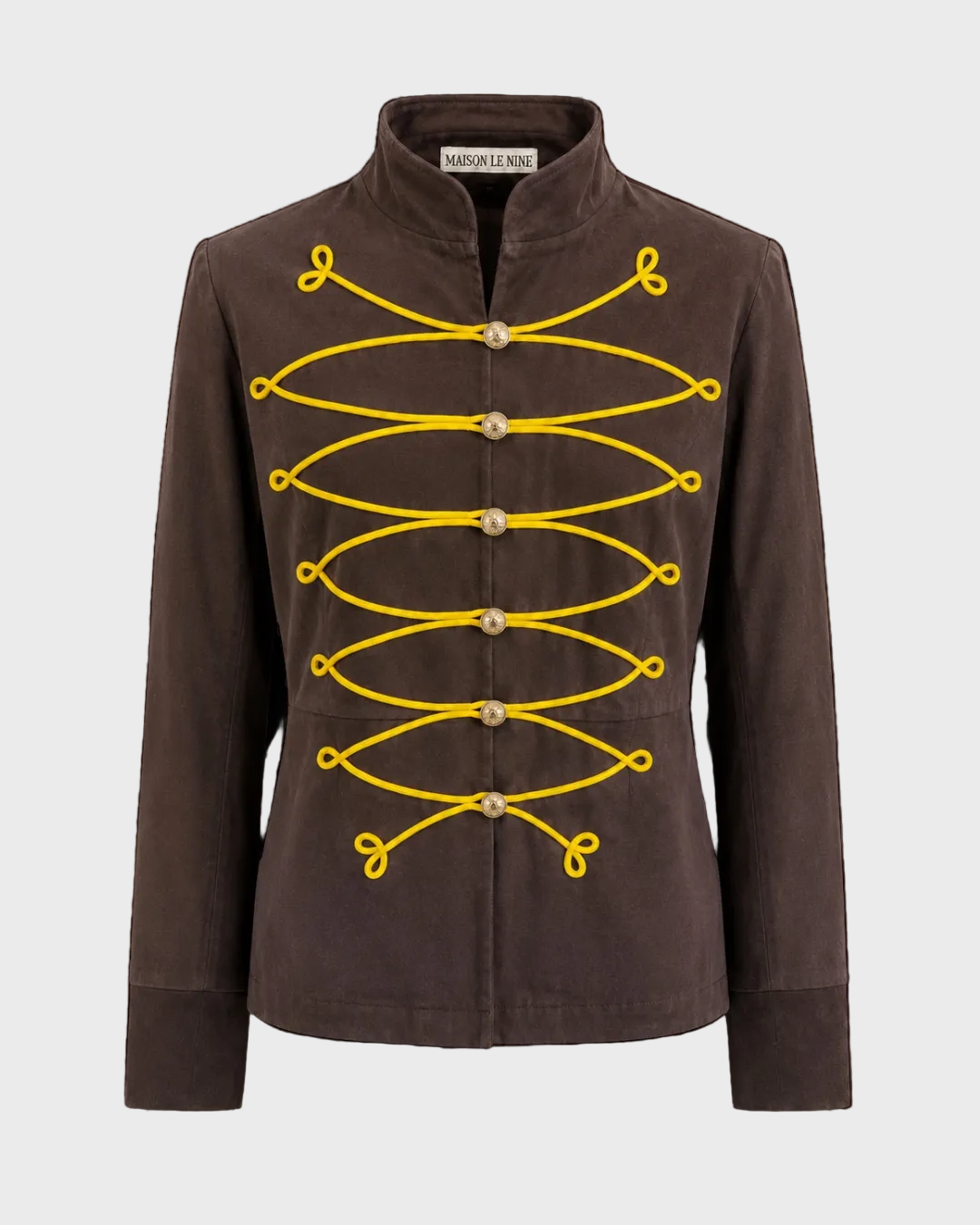 Napo Jacket Brown and Yellow