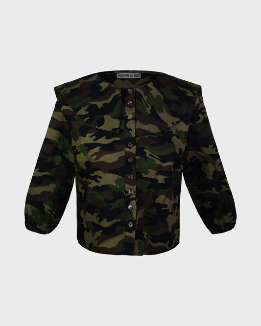 Wendy Blouse Camou